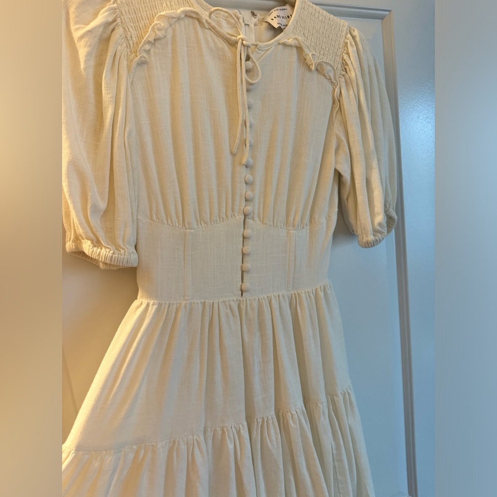 Sabo skirt ivory corset dress